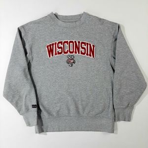 Jansport Sweaters - Jansport Wisconsin Badgers Crewneck Sweater Size:M Jansport Sweaters - Jansport Wisconsin Badgers Crewneck Sweater Size:M
